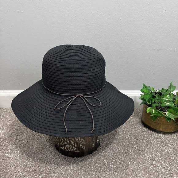 Peter Grimm Accessories Peter Grimm Womens Sunhat Black Beach